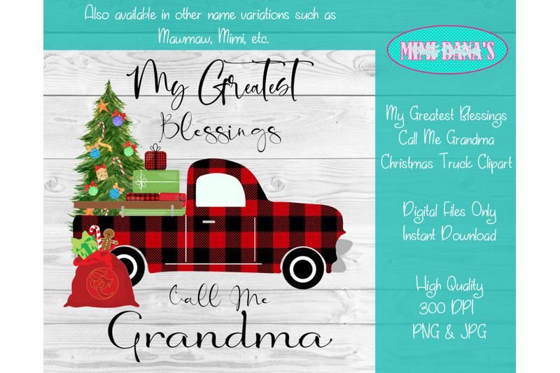 my-greatest-blessings-call-me-grandma-christmas-truck-clipart
