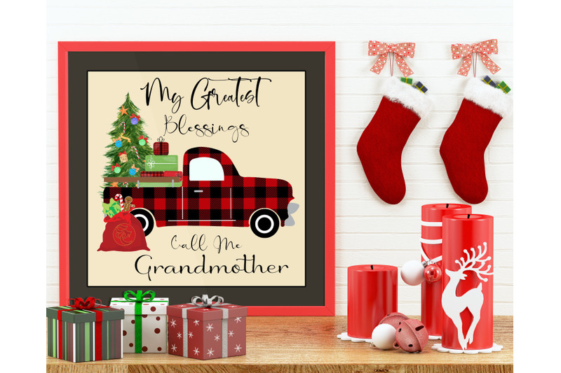 my-greatest-blessings-call-me-grandmother-christmas-truck