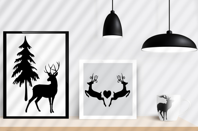 deer-forest-and-antler-animals-ai-eps-png