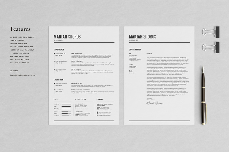 mariah-resume-template