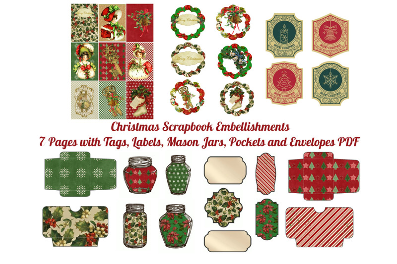 7-christmas-scrapbook-embellishments-printable-pages-bundle