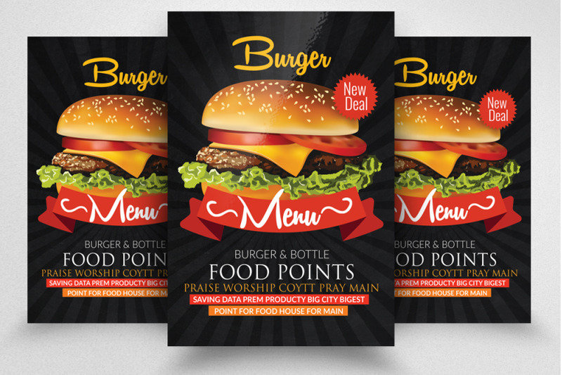 fast-food-restaurant-flyer-template