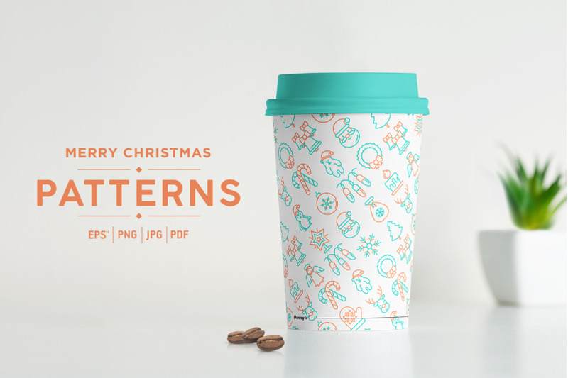 merry-christmas-patterns-collection