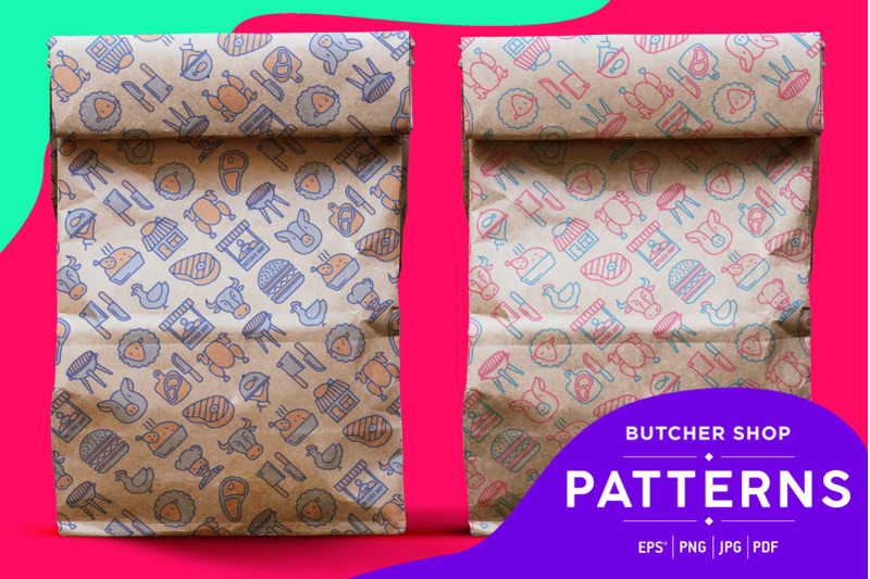 butcher-patterns-collection