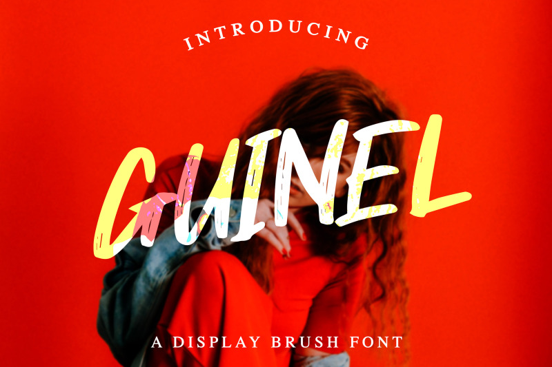 guinel-handbrush-display-font