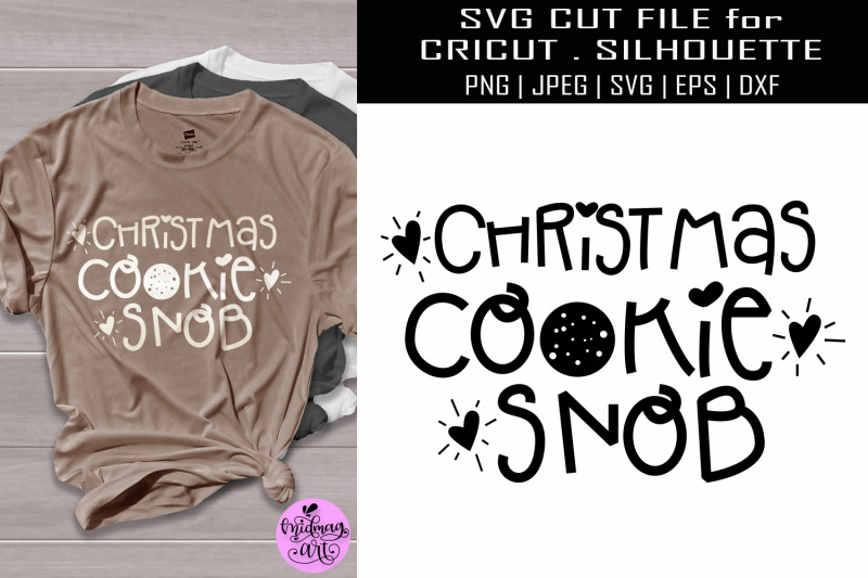 christmas-cookie-snob-svg-christmas-shirt-svg