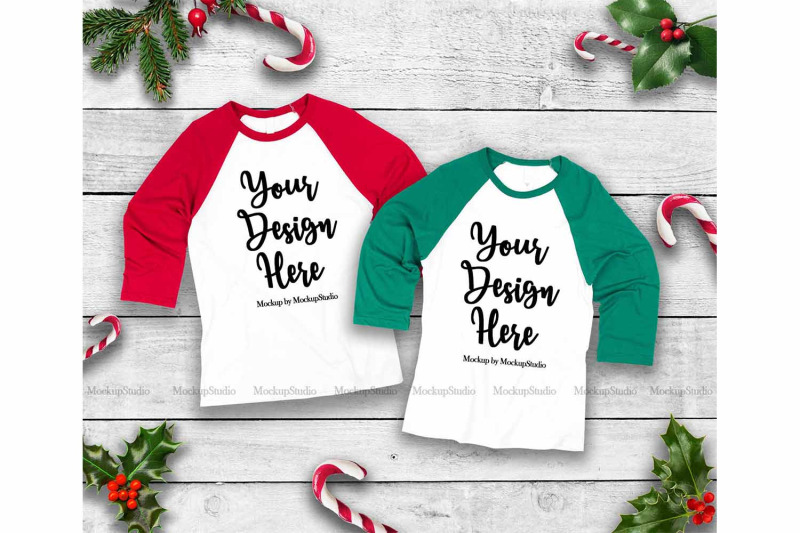 christmas-matching-family-tshirt-mockup-bundle-mommy-and-me