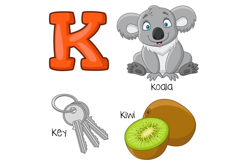 illustration-of-k-alphabet