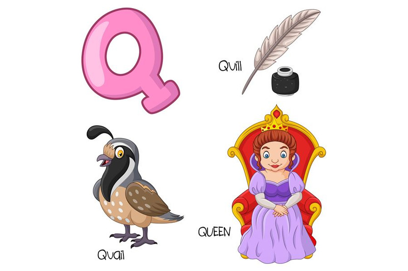 illustration-of-q-alphabet