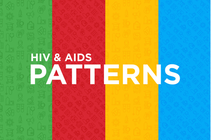aids-amp-hiv-patterns-collection