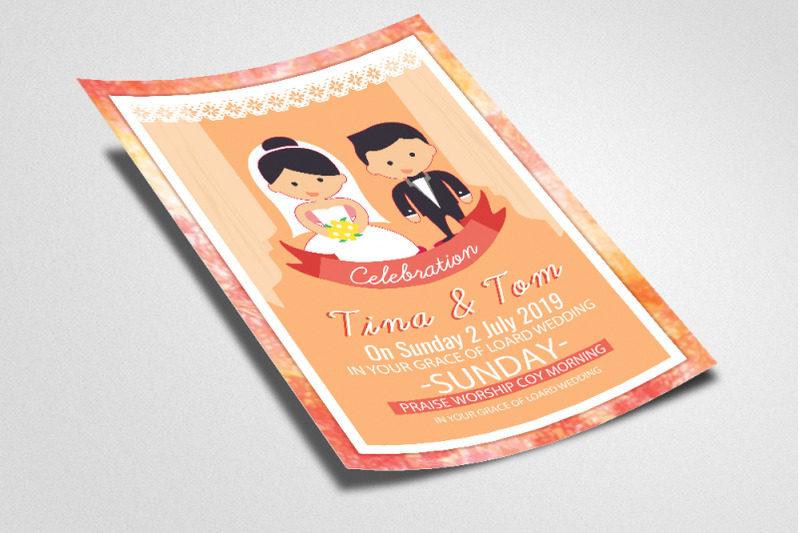 wedding-ceremony-flyer-poster