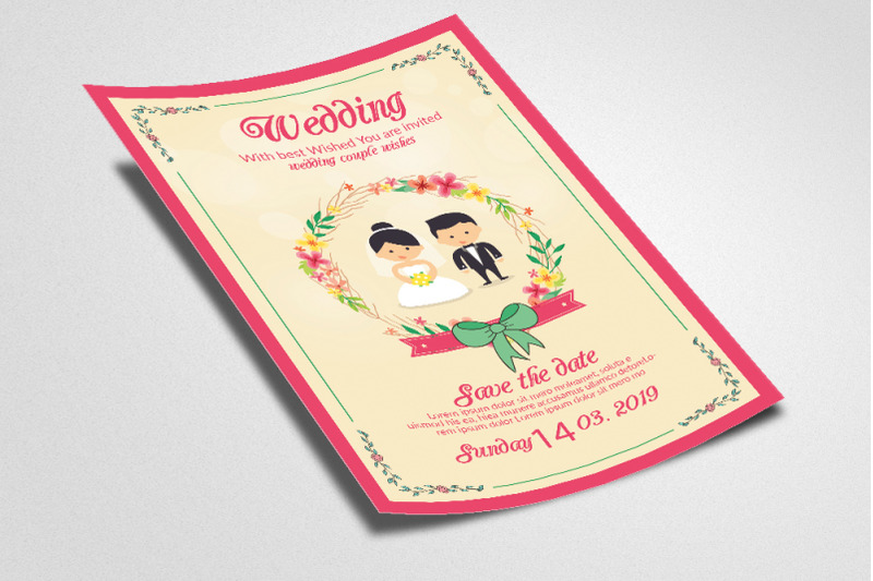 wedding-invitation-flyer-poster-template