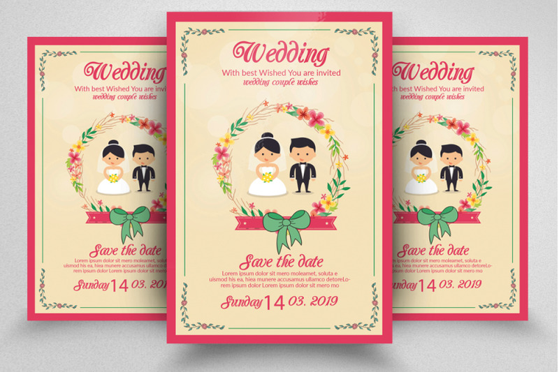 wedding-invitation-flyer-poster-template