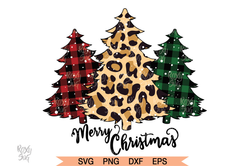 Download Christmas Tree Buffalo Plaid SVG, Merry Christmas SVG By ...