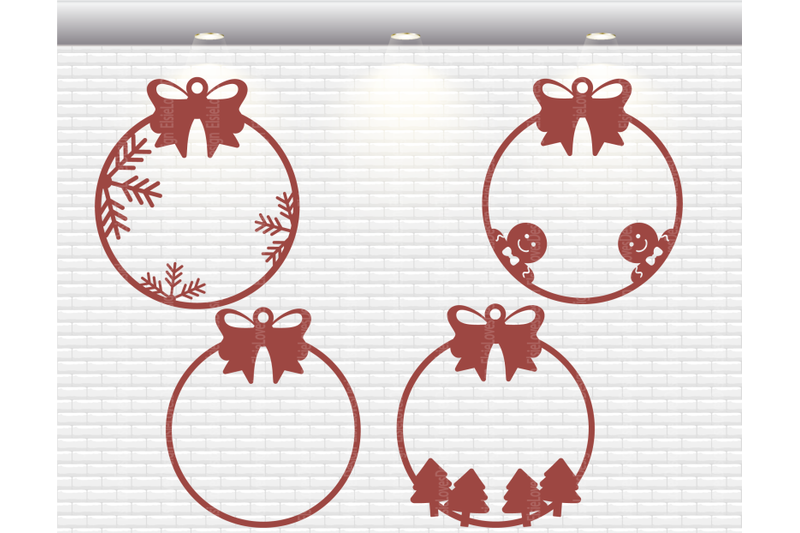 Download Christmas Ornaments SVG Bundle By ElsieLovesDesign ...