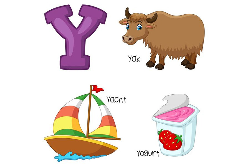 illustration-of-y-alphabet
