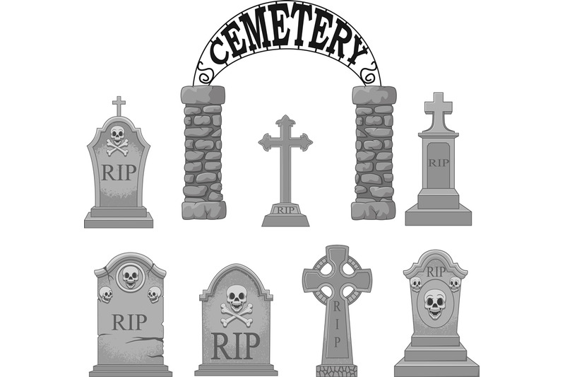 cartoon-gravestones-collection