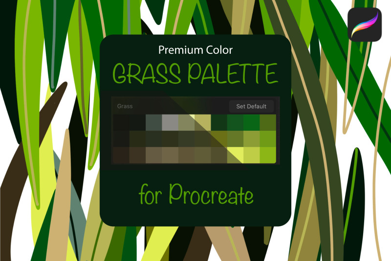 procreate-palette-grass