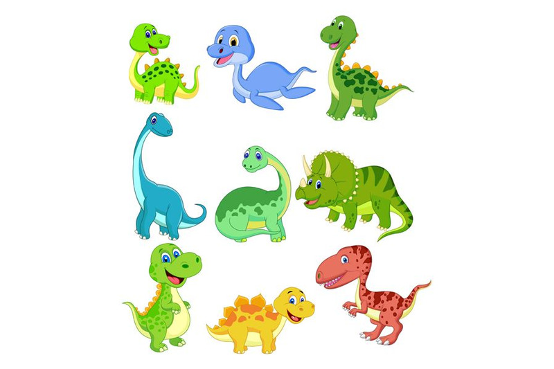 cartoon-dinosaurs-collection