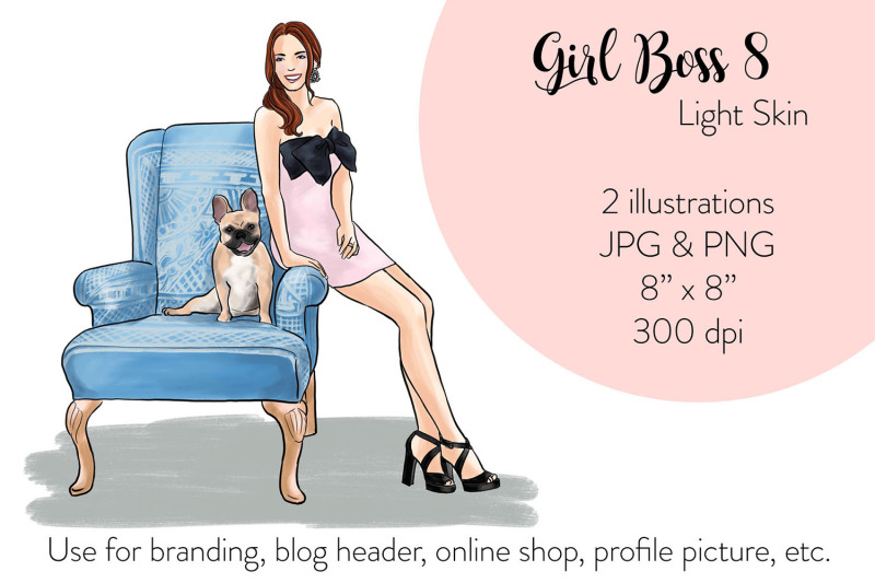 watercolor-fashion-nbsp-illustration-nbsp-girl-boss-8-light-skin