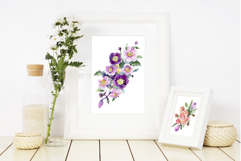 bright-bouquet-of-watercolor-flowers-png