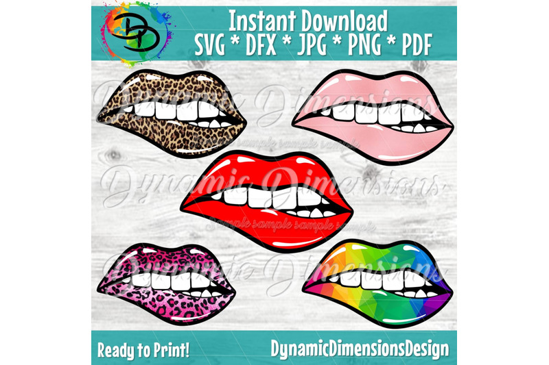 Download Bleeding Lips SVG, Dripping Lip Svg, Leopard, Rainbow ...