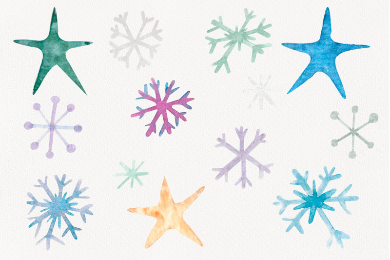 watercolor-snowflakes-clipart