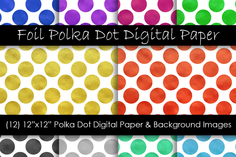 foil-polka-dot-digital-papers-polka-dot-backgrounds