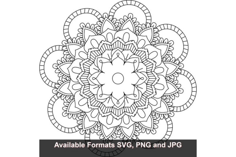 Mandala Art #30 Graphic SVG PNG EPS DXF File