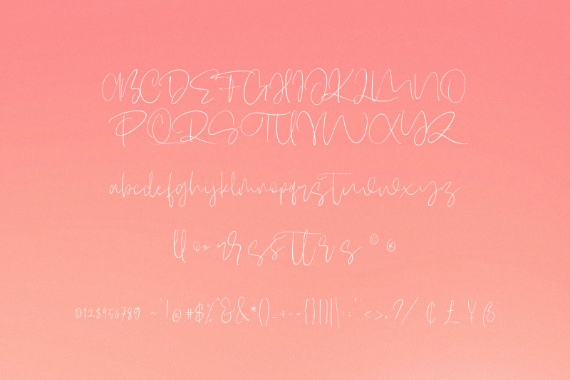 claristta-handwritten-brush-font