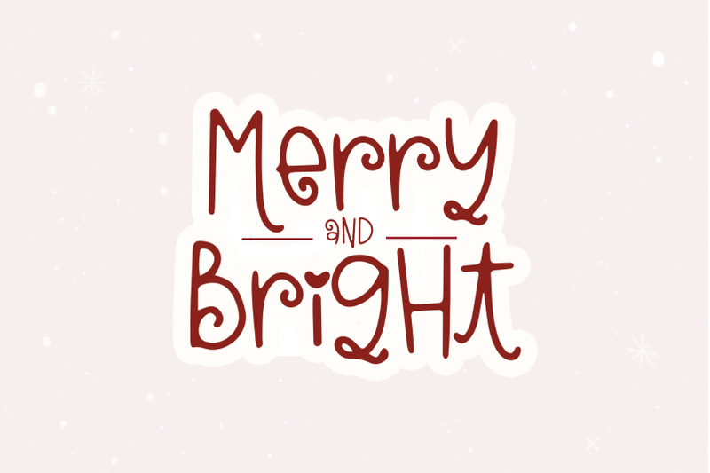 christmas-kisses-fun-holiday-font