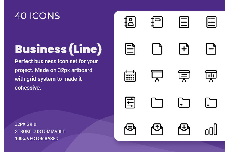 business-icon-set-line