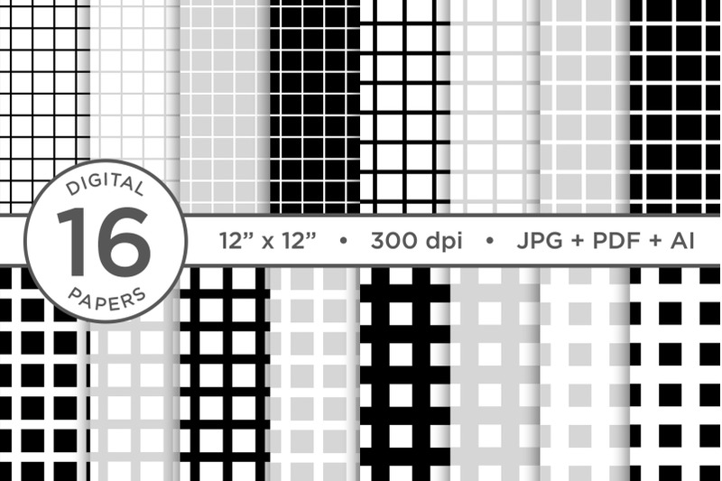 black-amp-white-seamless-grid-digital-paper