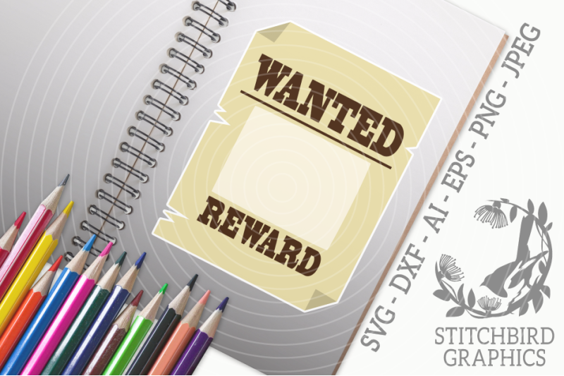 wanted-poster-svg-silhouette-studio-cricut-eps-dxf-ai