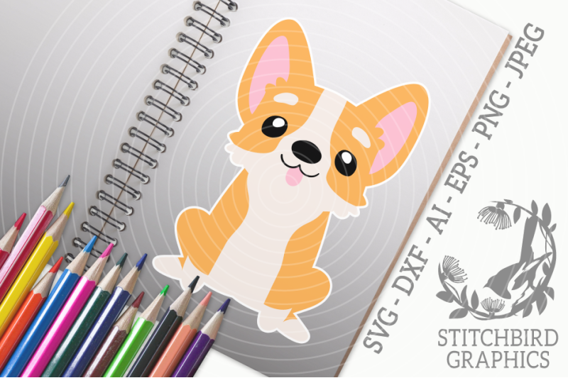 corgi-dog-svg-silhouette-studio-cricut-eps-dxf-ai-png