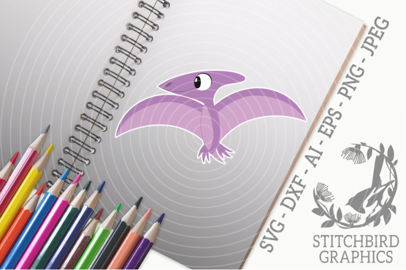 cute-pterodactyl-svg-silhouette-studio-cricut-eps-dxf