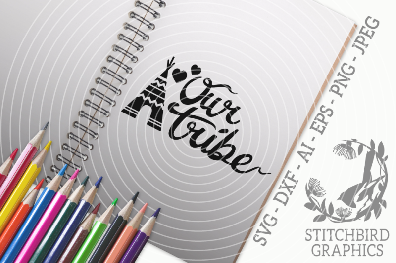 our-tribe-tipi-svg-silhouette-studio-cricut-eps-dxf-ai