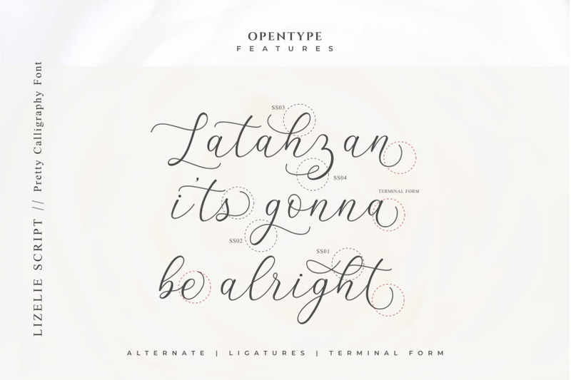 lizelie-calligraphy-font