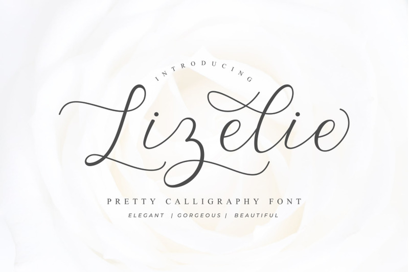 lizelie-calligraphy-font