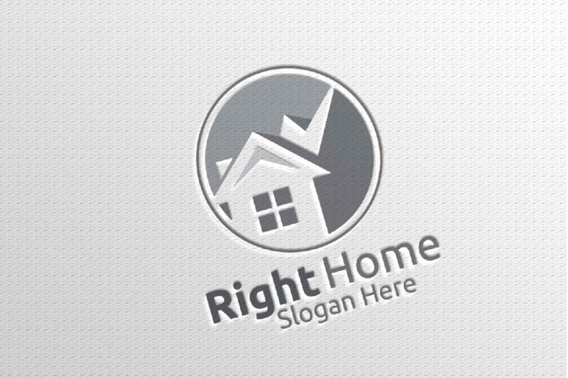 real-estate-vector-logo-design-with-home-and-check-logo