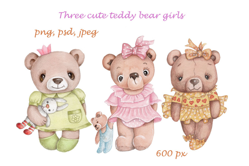 three-cute-teddy-bear-girls
