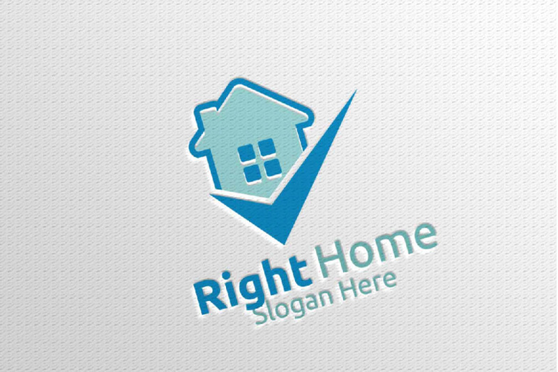 real-estate-vector-logo-design-with-home-and-check-logo-8