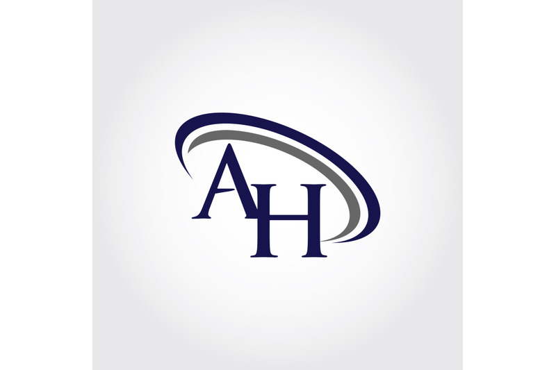 monogram-ah-logo-design