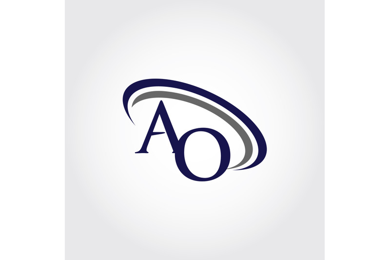 monogram-ao-logo-design
