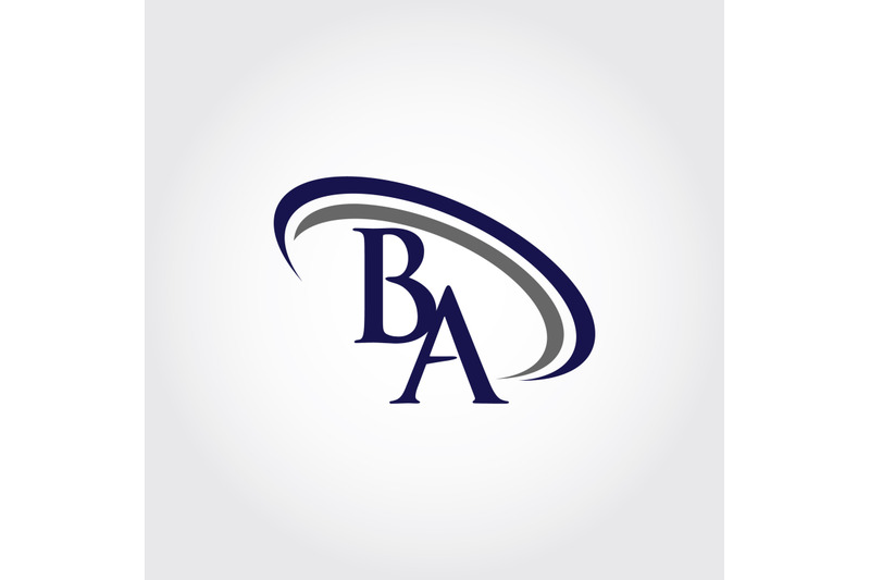 monogram-ba-logo-design