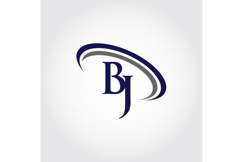 monogram-bj-logo-design