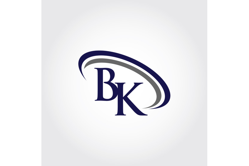 monogram-bk-logo-design