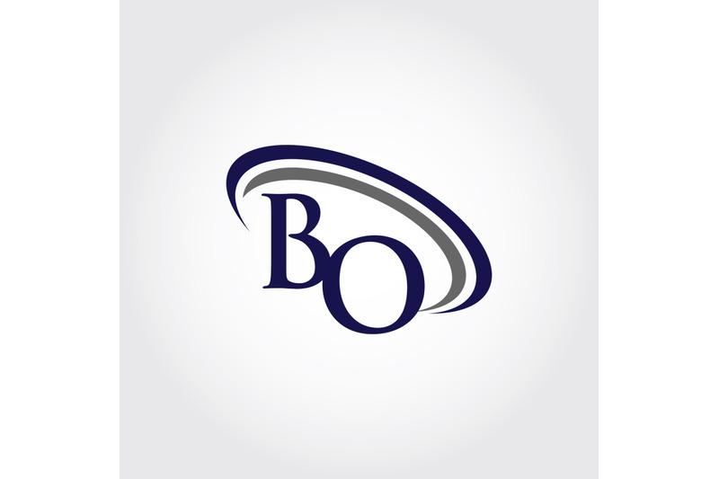 monogram-bo-logo-design