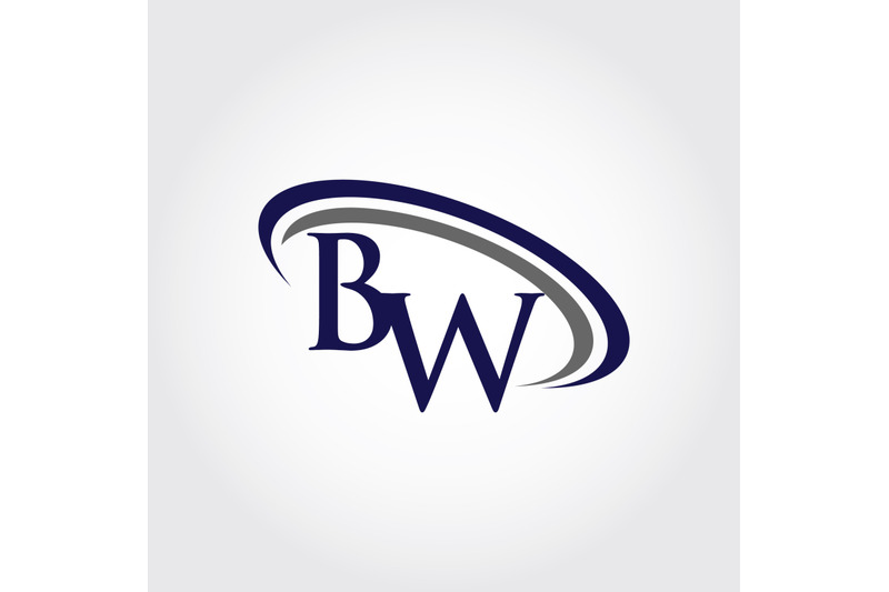 monogram-bw-logo-design