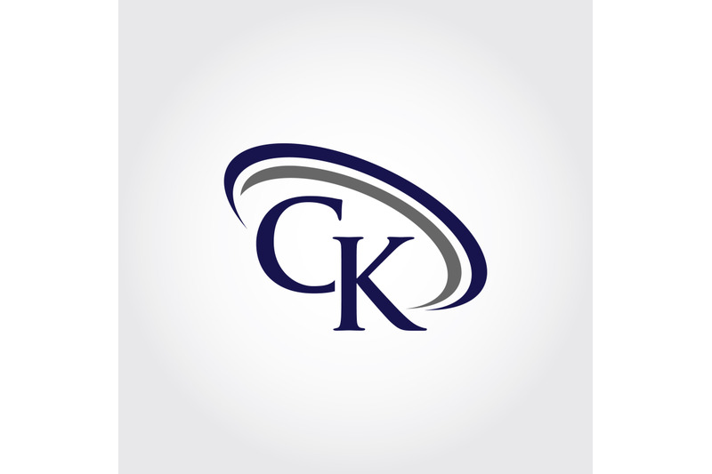 monogram-ck-logo-design